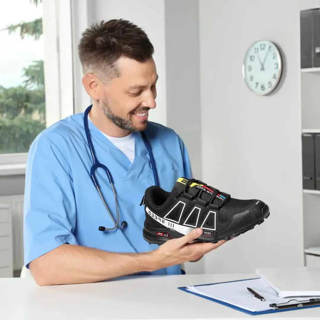 OrthoConfort™ – Chaussures de marche orthopédiques antidouleur